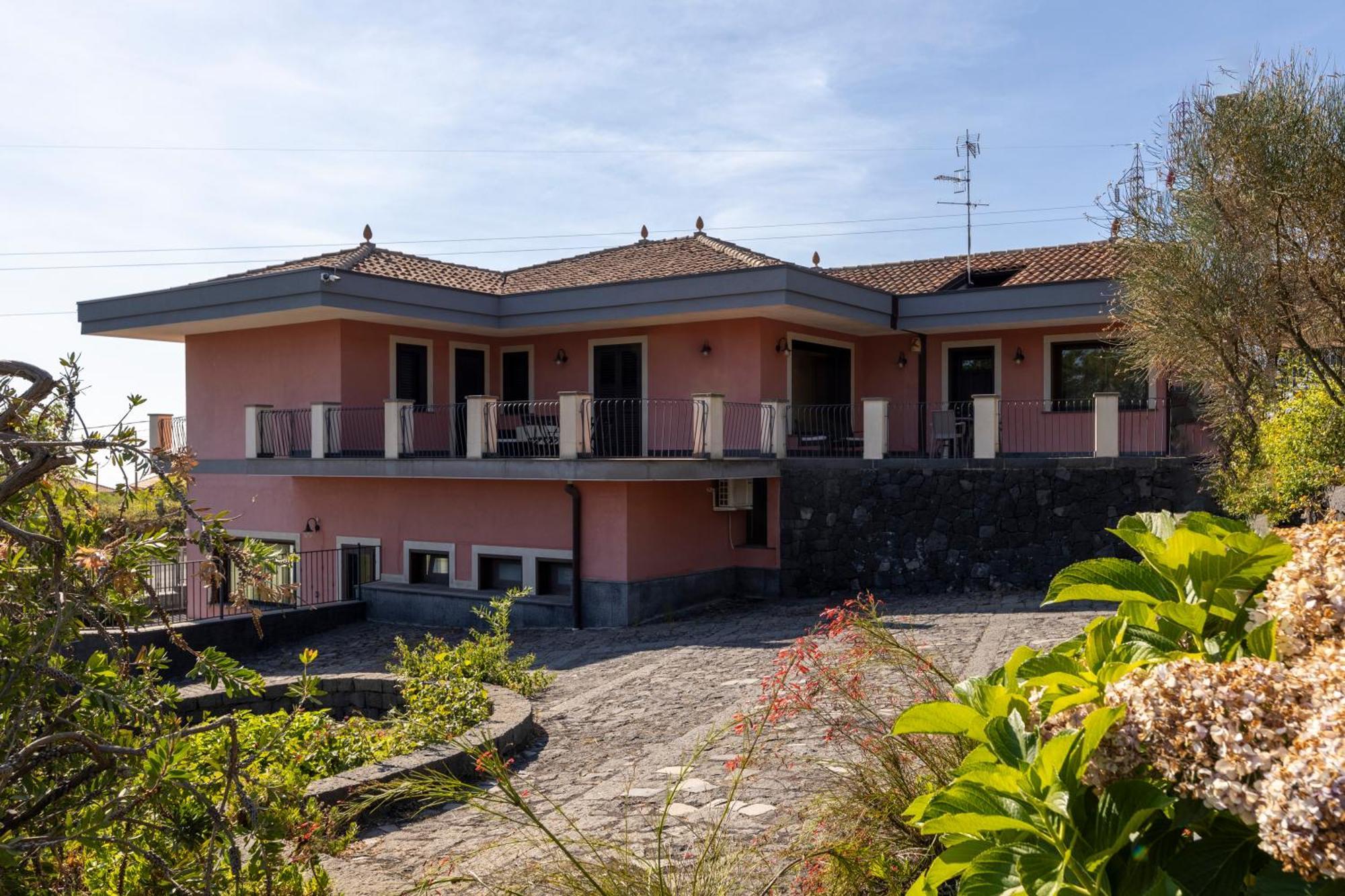 Villa Vulcano, Tra L'Etna E Il Mare Zafferana Etnea Exteriér fotografie